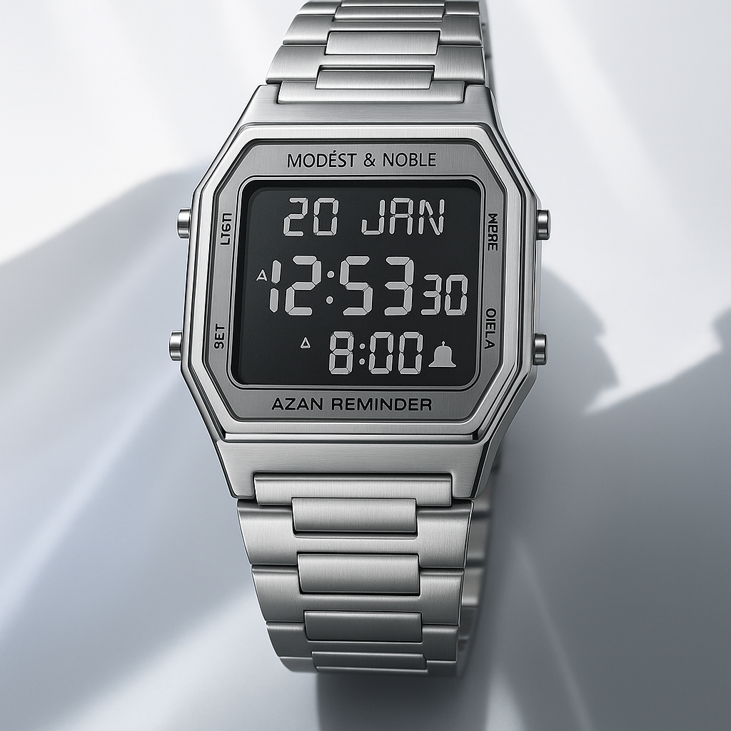 Montres Adhan Qibla GREY